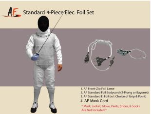 Standard 4-Piece Electric Foil Set