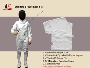 Standard 5-Piece Epee Set